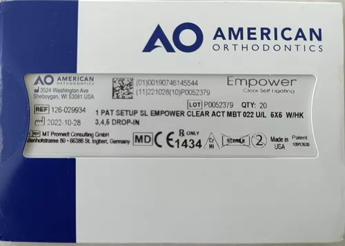 BRACKETS MBT AMERICAN ORTHODONTICS
