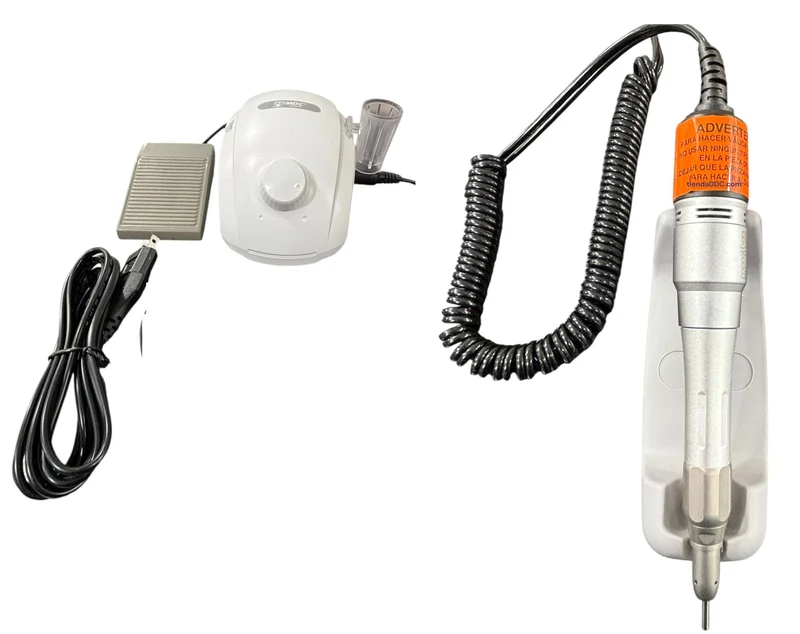 Micromotor Mdc Blnaco Con Pieza Recta Blanco