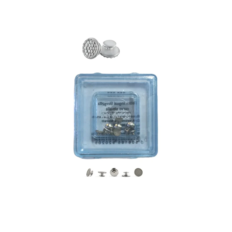 Boton linguales dental Borgatta 10pz