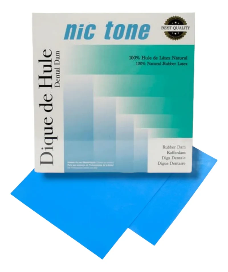 GOMA DIQUE NIC TONE Medio 6x6 azul