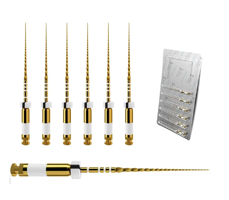 Kit Limas Endodoncia Wave One Gold Glider Set C/6