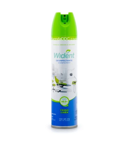 desinfectantes unidades dentales tipo lysol en areolsol Wident