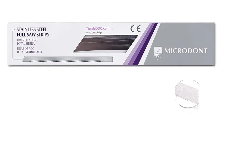 Tita Lija stripping dental de acero TOTAL SIERRA sin abrasivo C/6