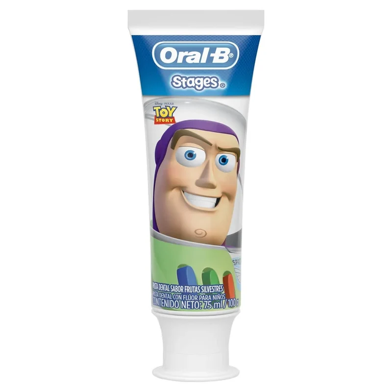 Pasta Dental Infantil Oral-b Stages Frutas Silvestres 75ml/100g