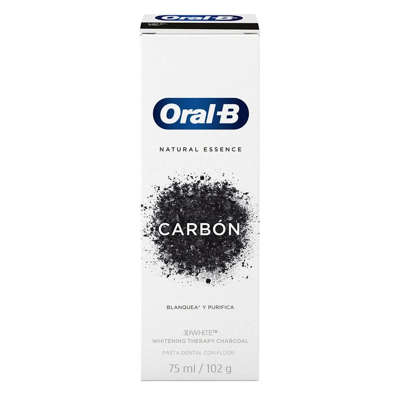 Pasta Dental Blanqueadora 3DWhite Whitening Therapy con Carbón Oral-B 75 ml