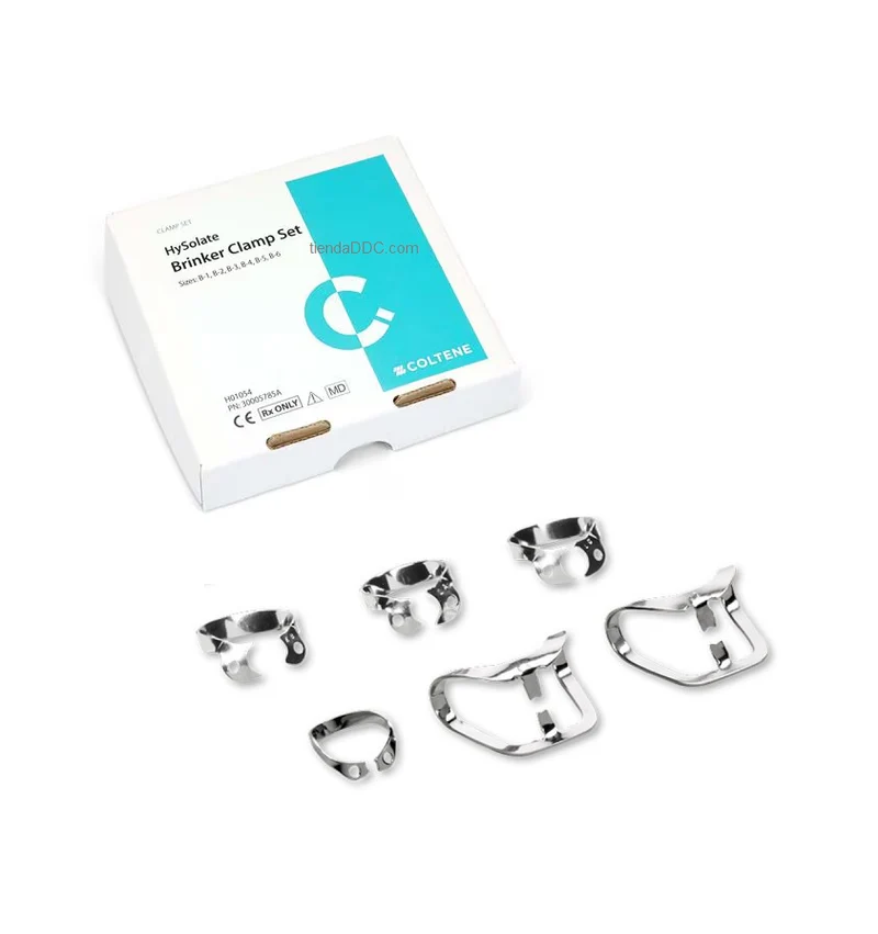 Grapas Hysolate Brinker Clamp Set Dental C/6