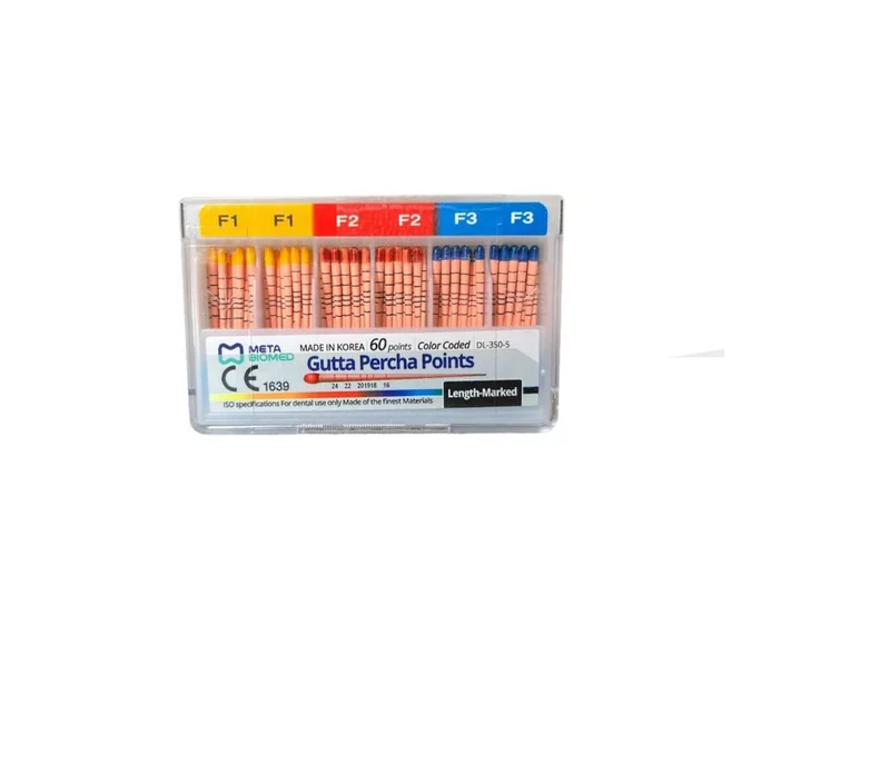 Guttapercha Taper Metabiomed F1 F2 F3
