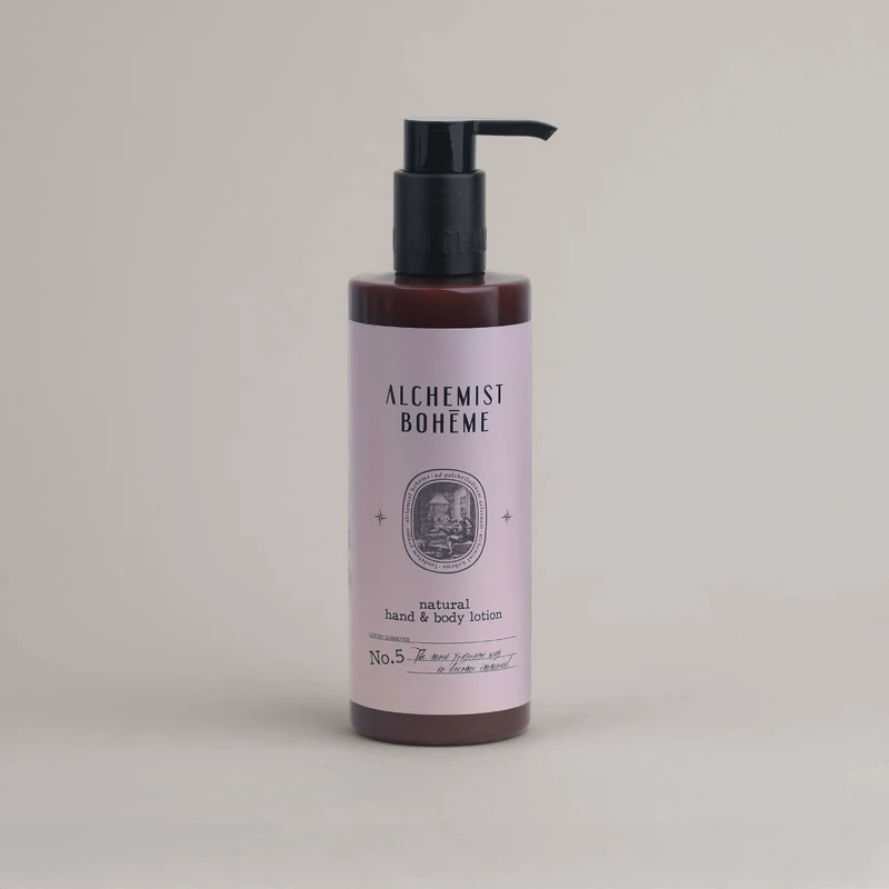 Přírodní krém na ruce a tělo Alchemist Bohéme Parfém No. 5