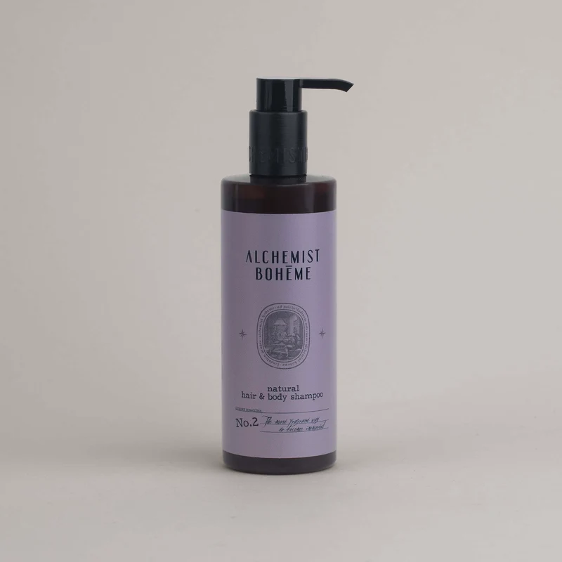 Přírodní tělový a vlasový šampon Alchemist Bohéme Parfém No. 2