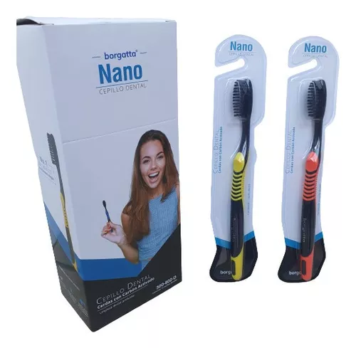 Cepillo Nano Borgatta con carbon activado