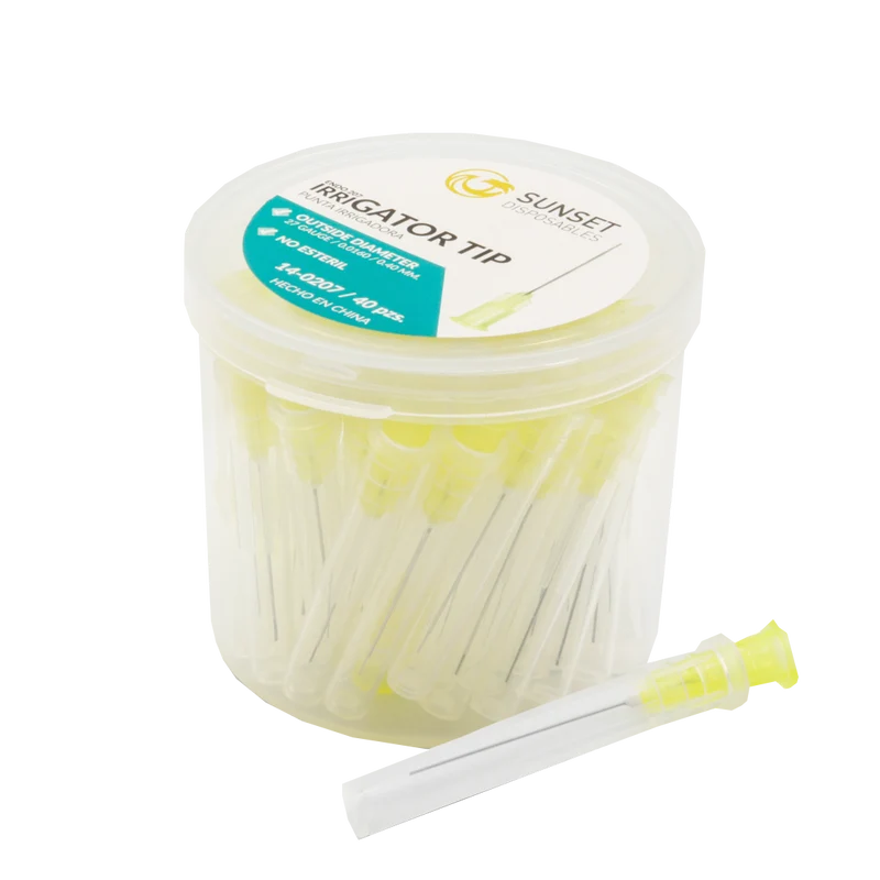 Puntas irrigadoras para endodoncia