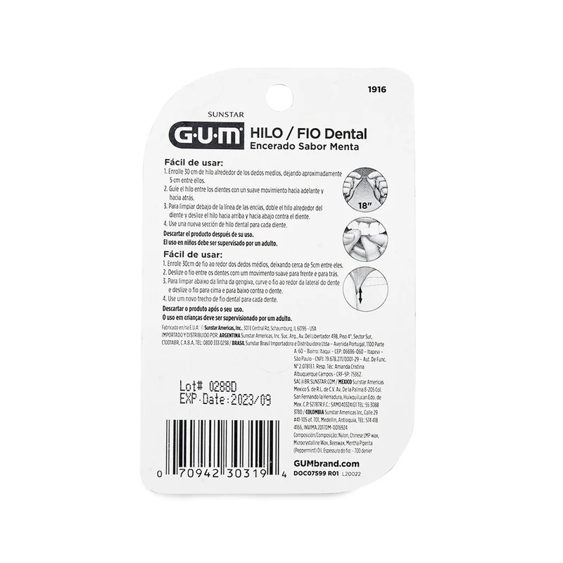HILO DENTAL 129 MTS MENTAL GUM