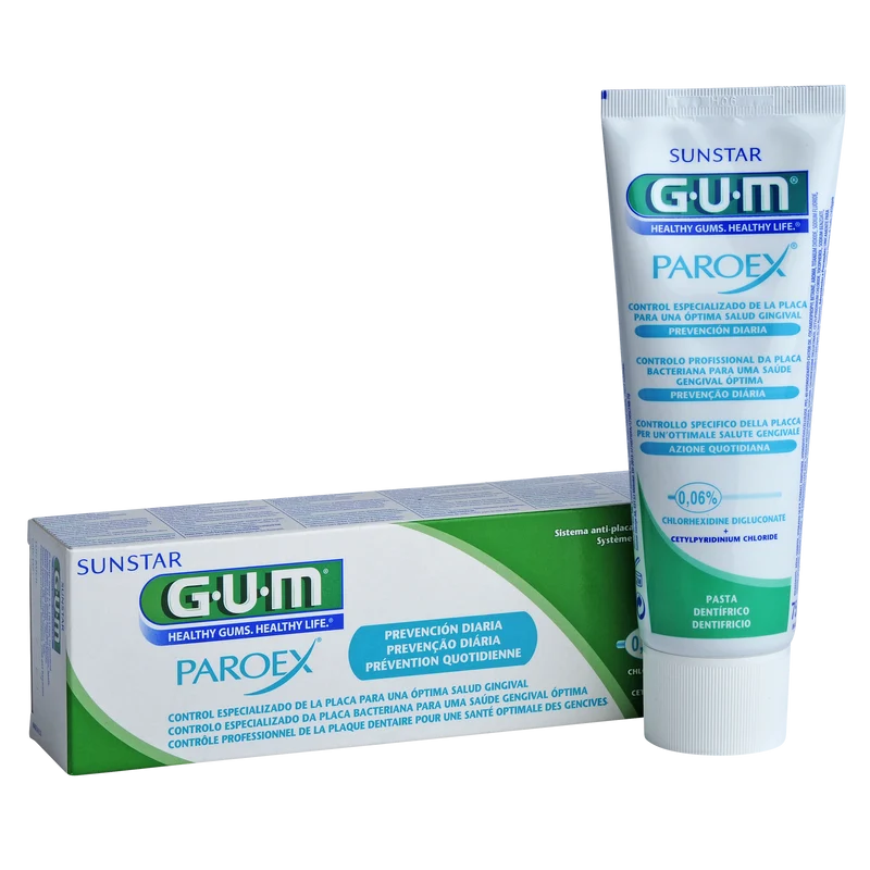 Pasta Dental PAROEX GEL clorhexdina 0.06% 75M GUM