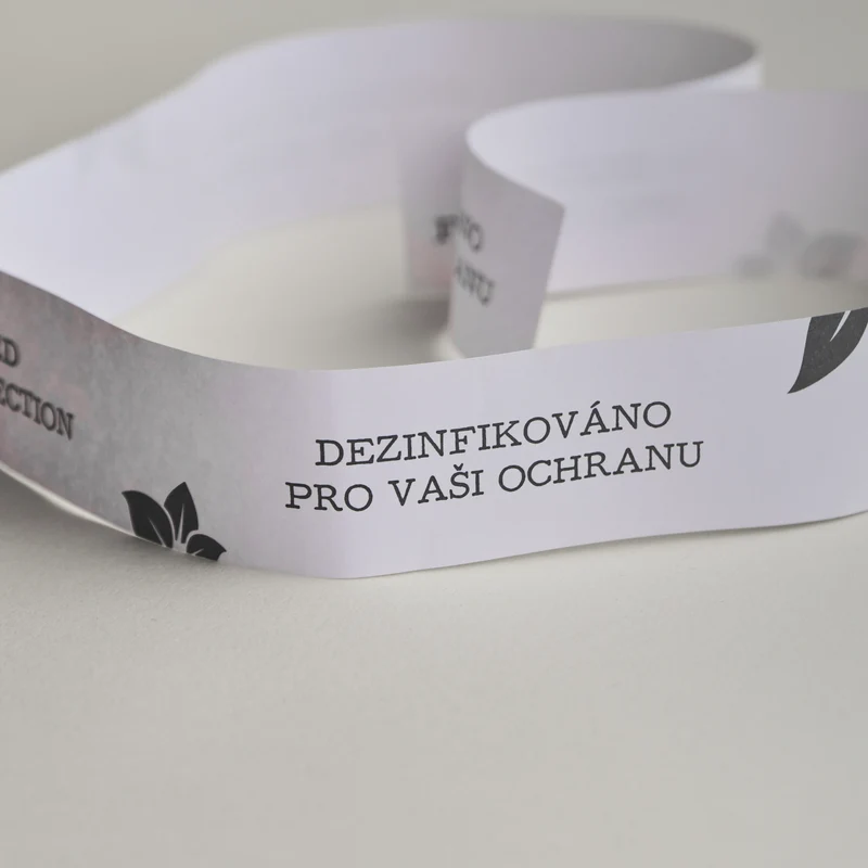 Hygienická páska na toaletu