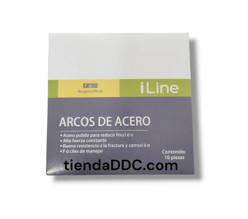 ARCOS DE ACERO REDONDOS c/10 Ortodóntico iline