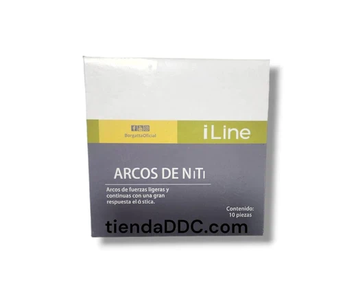 ARCOS DE ACERO RECTANGULARES c/10 Ortodóntico Iline