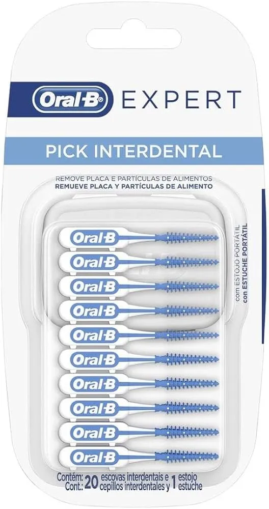 PALILLOS INTRDENTALES FLEXIBLES CON ESTUCHE 20pz Oral-B