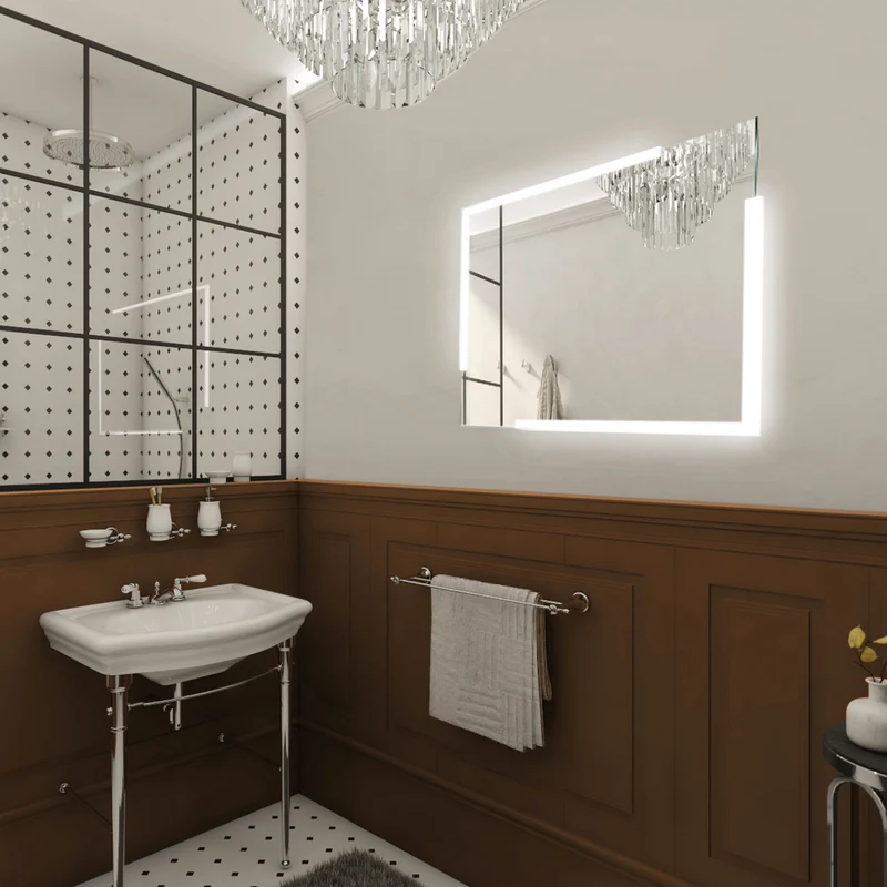 LED zrcadlo 600x800